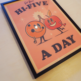 Hi-5 A Day Framed Sample Sale Print