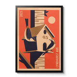 Home Tweet Home Personalised Print