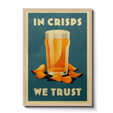 In Crisps We Trust - Blue