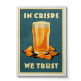 In Crisps We Trust - Blue