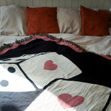 Lucky In Love Limited Edition Woven Jaquard Blanket