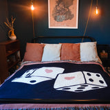 Lucky In Love Limited Edition Woven Jaquard Blanket
