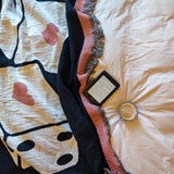 Lucky In Love Limited Edition Woven Jaquard Blanket