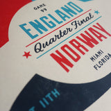 World Cup 2026 Poster #4 - England Vs Norway