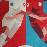 World Cup 2026 Poster #4 - England Vs Norway