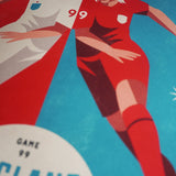 World Cup 2026 Poster #4 - England Vs Norway