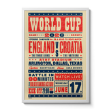 World Cup 2026 Poster #1 - England Vs Croatia
