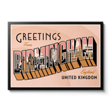 Greetings from Birmingham - Giclée Print