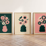 Abstract Blooms - Primrose pink