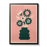 Abstract Blooms - Primrose pink
