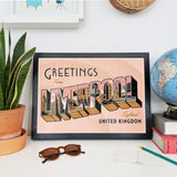 Greetings from Liverpool- Giclée Print