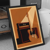 Guitar Amp Personalised Print