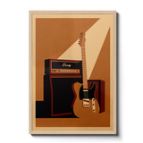 Guitar Amp Personalised Print