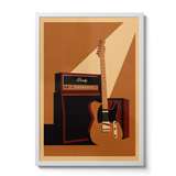 Guitar Amp Personalised Print