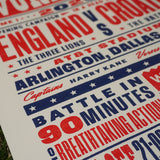 World Cup 2026 Poster #1 - England Vs Croatia