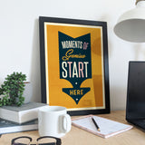MOMENTS OF GENIUS! - Giclée Print