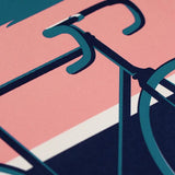 Summertime Travel - Bike - Giclée Print