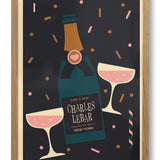 Champagne Personalised Print