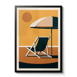 Endless Summer - Deckchair - Giclée Print