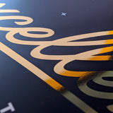 Be Excellent - Gold foil print