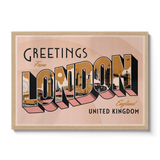Greetings from London - Giclée Print