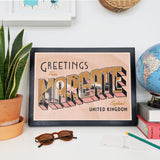 Greetings from Margate - Giclée Print