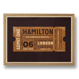GIG / EVENT TICKET PERSONALISED PRINT
