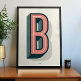 INITIAL DROP CAPITAL PERSONALISED PRINT