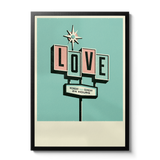 Love 24/7 - Giclée Print