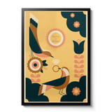 Love Birds Personalised Print