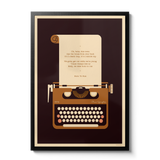 Typewriter Personalised Print