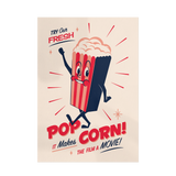Snack Pack Popcorn- Giclée Print