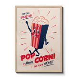 Snack Pack Popcorn- Giclée Print