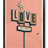 Love Sign Personalised Print