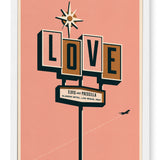 Love Sign Personalised Print