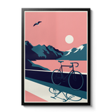 Summertime Travel - Bike - Giclée Print