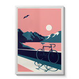 Summertime Travel - Bike - Giclée Print