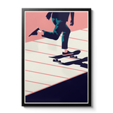 Summertime Travel Skate - Giclée Print