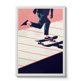 Summertime Travel Skate - Giclée Print