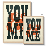 You & Me - Giclée Print