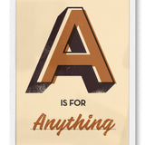 A is for ... Personalised Print