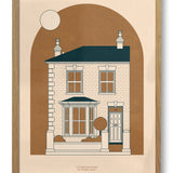 Home Portrait Personalised Print