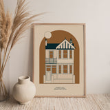 Home Portrait Personalised Print