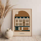 Home Portrait Personalised Print