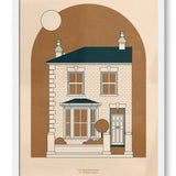 Home Portrait Personalised Print