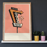 Stay Positive - Giclée Print